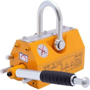 Steel Magnetic Lifter with Release 1320 lbs Pulling Capacity Permanent Lift Magnets Heavy Duty Magnet for Hoist, Block, Shop Crane in Saudi Arabia