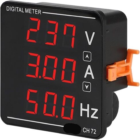 AC Digital Voltmeter Meter عرض الجهد الحالي HZ CP-72 CH-72 AC0-999A 50-500V 10-99.9Hz 1PCS (AC1-999A) in Kuwait