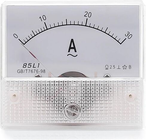 Mini 85L1-A Analog AC Ammeter Panel Mechanical Current Meter Available in Ranges 1~500A 1Pcs(10A) in Saudi Arabia