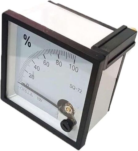 Pointer Type Instrument DC Opening Meter SQ-72-10V 4-20mA Percentage Ammeter Voltmeter 1Pcs(0 to100 20mA) in Saudi Arabia