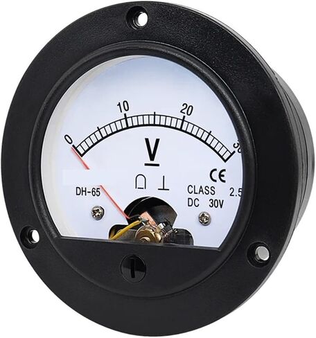 DH-65 DC Voltmeter Pointer أدوات قياس الجهد التناظرية الأدوات الكهربائية 1pcs (300 فولت) in Saudi Arabia