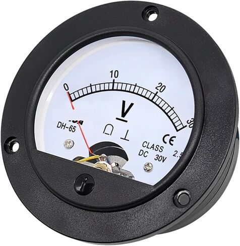 DH-65 DC Voltmeter Pointer أدوات قياس الجهد التناظرية الأدوات الكهربائية 1pcs (300 فولت) in Saudi Arabia