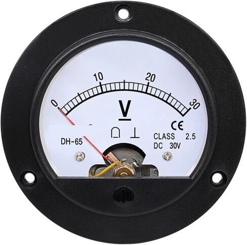 DH-65 DC Voltmeter Pointer أدوات قياس الجهد التناظرية الأدوات الكهربائية 1pcs (300 فولت) in Saudi Arabia