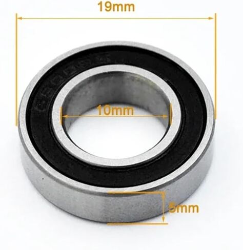 10pcs 6800 6801 6802 6803 6804 6805 6806 6807 6808 6809 6810 2RS Bearing 6800RS 6801RS Thin Deep Groove Ball Bearings(6802-2RS 15X24X5mm) in Saudi Arabia
