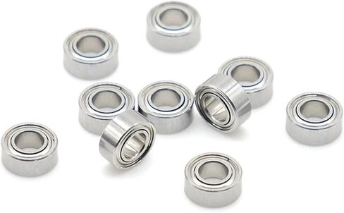10Pcs SMR74ZZ ABEC 9 Bearing Stainless Steel Ball Bearing 4x7x2.5 3x6x2.5 3x8x4 4x9x4 6x10x3 9x17x5 8x14x4 high Speed Bearing(SMR106ZZ 6X10X3) in Saudi Arabia
