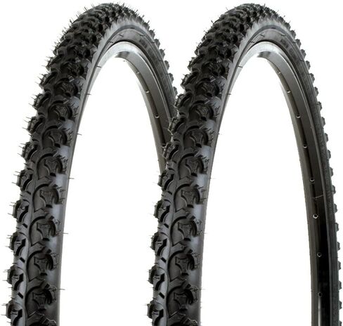Pair of Kenda K831 Alpha Bite Tires 26x1.95 Black Clincher MTB Mountain 26" Bike in Saudi Arabia