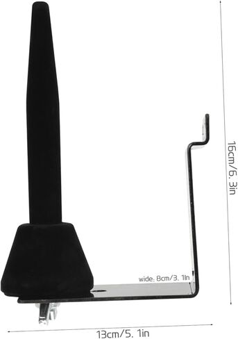 Besportble Flute و Saxophone Hold Wall Mount Mount Dual Groush Stand For Alto و Tenor Saxophones Sturdy Music Accessor Design in Saudi Arabia