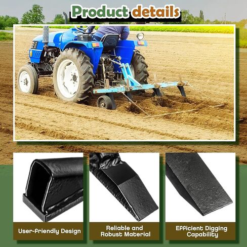 Shimeyao 6 Pack استبدال Box Plade Points Box Scape Blade Ripper Shanks Tips Prest ، Weld On ، Presponse ، Digning ، Loating for 3/4 shanks or scare in Saudi Arabia