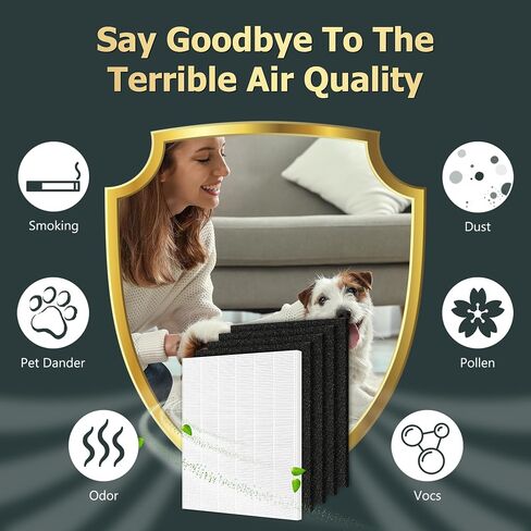 استبدال مرشح C535 المحسن 115115 مرشح متوافق مع نماذج تنقية الهواء Win-ix Plasmawave 5000 5000b 5300 5300-2 6300 6300-2 9000 wac5300 wac5500 wac6300 am90، 2 حزمة مرشحات هيبا الحقيقية in Saudi Arabia