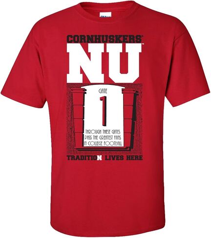 CornBorn Nebraska Vintage Shirts - Husker Tradition Tshirts in Saudi Arabia
