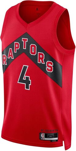 Scottie Barnes Toronto Raptors NBA Red #4 Kids Youth 8-20 Icon Edition Swingman Player Jersey in Saudi Arabia