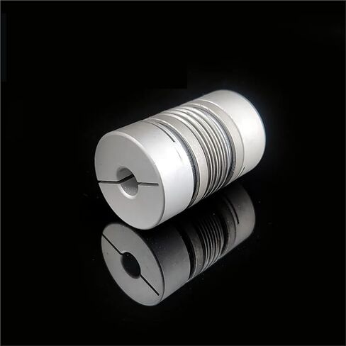 D20L32 Bellows Coupling D20L32 3/4/5/6/6.35/8mm CNC Aluminy alloy for Motion 3D Printer CNC Machine 1PCS (8x8) in Saudi Arabia