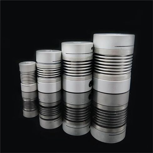 D20L32 Bellows Coupling D20L32 3/4/5/6/6.35/8mm CNC Aluminy alloy for Motion 3D Printer CNC Machine 1PCS (8x8) in Saudi Arabia