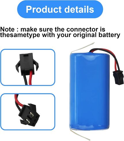 استبدال بطارية MULS لـ OKP K5 Life K3P K7 K4 OKP K5 PRO PROCUM CLEANER TESVOR SUN-LINTE-172 BATTERING ULTRA عالية السعة 14.4V 2600MAH in Saudi Arabia