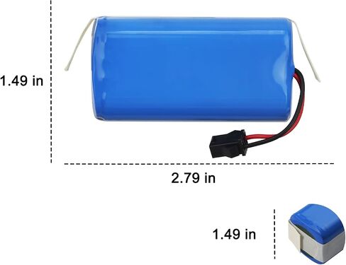 استبدال بطارية MULS لـ OKP K5 Life K3P K7 K4 OKP K5 PRO PROCUM CLEANER TESVOR SUN-LINTE-172 BATTERING ULTRA عالية السعة 14.4V 2600MAH in Saudi Arabia