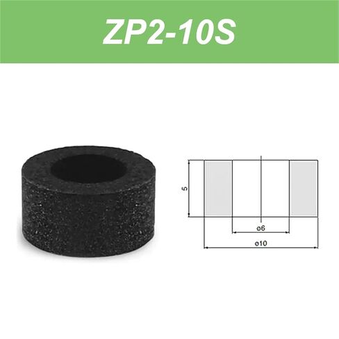 ZP2 Sponge Vacuum Pad, ZP2-T04S-A3 Zp2-T06S-A5 ZP2-T08S-A5 ZP2-T10S-B5 1Pcs(5PCS ZP2-10S) in Saudi Arabia