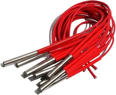 BIRAN Single Head Heating Pipe 13mm 80/82/85/90/95mm Cartridge Heater Element 250W-300W AC110V/220V/380V 201SS 10pcs(380V,250W 13x80mm) in Saudi Arabia