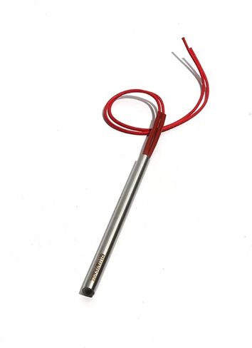 BIRAN Single Head Heating Pipe 13mm 80/82/85/90/95mm Cartridge Heater Element 250W-300W AC110V/220V/380V 201SS 10pcs(380V,250W 13x80mm) in Saudi Arabia