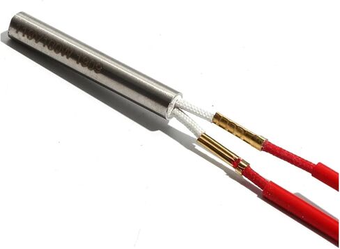 biran 10pcs قالب أنبوب الحرارة الجاف 50-60 مم أنبوب 9 مم تسخين العنصر الكهربائي 120W/130W/110W DC110V/220V/380V (220 فولت ، 130W 9x60mm) in Saudi Arabia