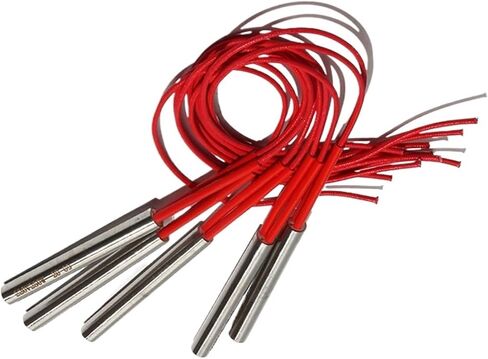 BIRAN 8mm Dia.165-200mm Length Cartridge Heating Element for Extruder Parts 5pcs/lot(380V,300W 8x200mm) in Saudi Arabia