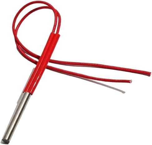 عنصر تسخين خرطوشة بيران لوجينكسون 220V/110V/380V أنبوب سخان رأس واحد 30W/40W/50W 6x25mm/28mm/30mm/32mm/35mm حجم الأنبوب 10pcs (110 فولت ، 201Sus 50w 6x35mm) in Saudi Arabia