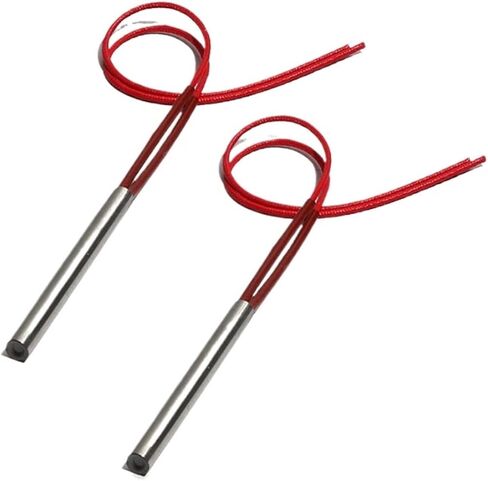 BIRAN AC110V/220V/380V 16x140mm/16x145mm/16x150mm/16x155mm/16x160mm Heating Element Single Ended Tube 560W-640W 5pcs/lot(220V,620W 16x155mm) in Saudi Arabia