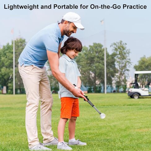 مساعدات التدريب على الجولف ، مدرب تأرجح لتدريب Golf Grip مع فرقة تصحيح وضعية واحدة ومحاكاة للجولف تلسكوبية ، إكسسوارات ممارسة الجولف مثالية للمبتدئين والمحترفين in Kuwait