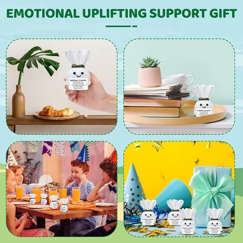 12Pcs Mini Positive Crochet Balls Gifts with Positive Messages Handmade Emotional Inspirational Support Gift Bulk for Women Men Coworker Birthday Graduation Christmas(Basketball) in Saudi Arabia