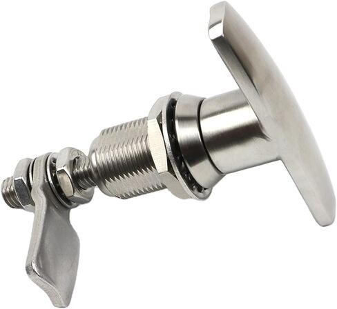 MS816-T L Type Door Handle Lock Stainless Steel 304 Cabinet 1Pcs in Kuwait