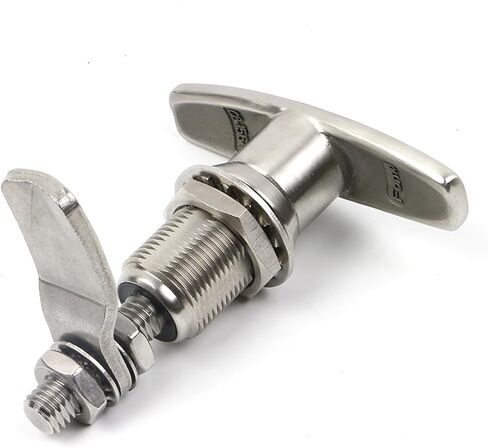 MS816-T L Type Door Handle Lock Stainless Steel 304 Cabinet 1Pcs in Kuwait