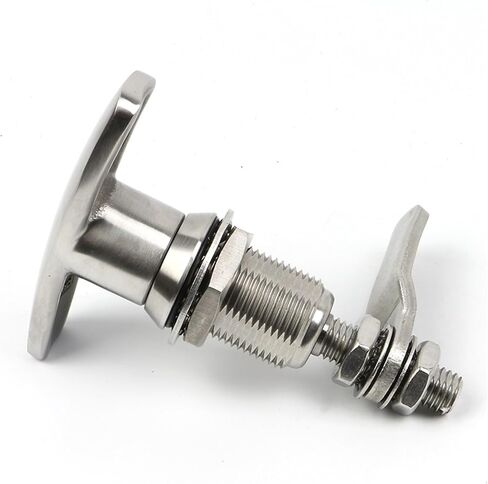 MS816-T L Type Door Handle Lock Stainless Steel 304 Cabinet 1Pcs in Kuwait