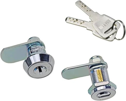 Tongue Round Head with Key Lock Zinc Alloy Distribution Box Universal 1Pcs(with ild) in Saudi Arabia