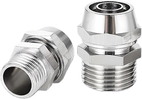 Fast Twist Coint Coint PC Components 4 6 8 10 12mm أنبوب الأنابيب إلى 1/8 1/4 3/8 1/2 موصل المسمار السريع النحاسي (PC6-M5) in Saudi Arabia