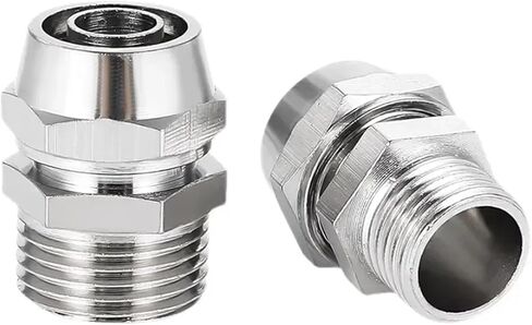 Fast Twist Coint Coint PC Components 4 6 8 10 12mm أنبوب الأنابيب إلى 1/8 1/4 3/8 1/2 موصل المسمار السريع النحاسي (PC6-M5) in Saudi Arabia