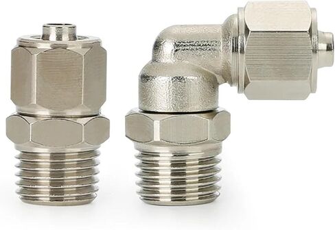 Copper Belt Threaded Nut Air Compressor Hose Quick Connector Socket Connector TKN PC-PL 1PCS(10-01,TKN-PC) in Saudi Arabia