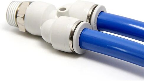 Pneumatic Threaded Connector Quick Release Pipe Fittings PX BSPT 1/4 1/8 1/2 Thread Hose Fitting 6/8/10mm Pneumatic Accessories(6-M5) in Saudi Arabia