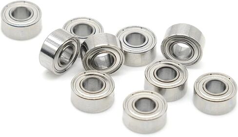 10Pcs 2x6x3mm Mini Bearing 692ZZ Chrome Steel Miniature Ball Bearings 619/2ZZ in Saudi Arabia