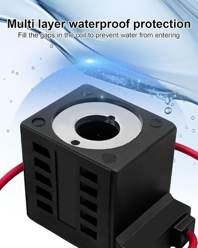 Solenoid Coil Replace 10226-14, 12V DC,16W Single Lead Wire Fit for Valve Stem Series 08 80 88 98, Hydraulic Power Unit Lift Dump in Saudi Arabia