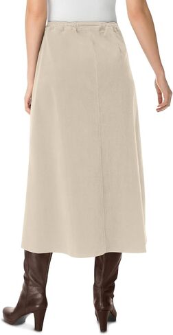 Woman Within Plus Size Corduroy Skirt in Kuwait