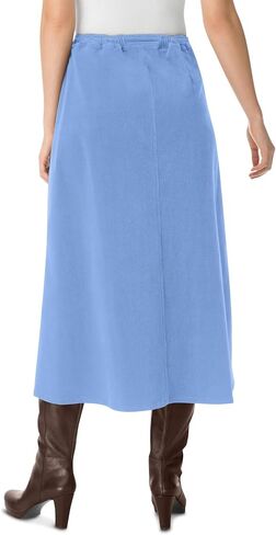 Woman Within Plus Size Corduroy Skirt in Kuwait