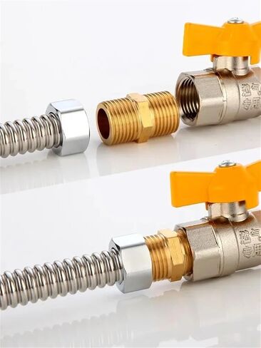 Brass Tube Fitting Male Thread 1/8" 1/4" 3/8" 1/2" 3/4" 1" BSPT Quick Adapter Coupler Connector For Water Oil Gas Air Fitting(1l8 to 3l8) in Saudi Arabia