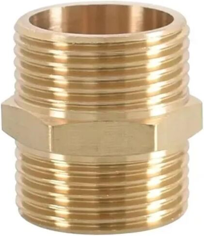 Brass Tube Fitting Male Thread 1/8" 1/4" 3/8" 1/2" 3/4" 1" BSPT Quick Adapter Coupler Connector For Water Oil Gas Air Fitting(1l8 to 3l8) in Saudi Arabia
