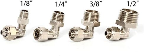 PLL Coper Lengthen 1/8" 1/4" 3/8" 1/2" BSPT Female Pneumatic Fittings Push In Quick Connector Release Air Fitting OD 6 8 10 12MM(12mm OD Tube,1/2") in Saudi Arabia