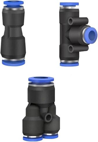 Pneumatic Air Hose Fittings High Pressure Fitting Pipe Connector PEG/PYW/PG Different Diameter PG6-4 PEG6-4(6-4,PEG) in Saudi Arabia