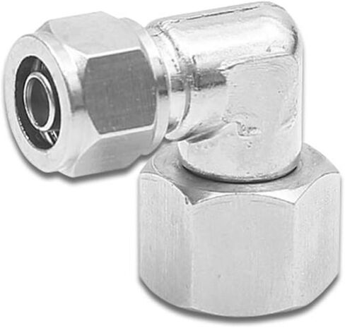 Pneumatic trachea quick twist joint PLF/PL internal and external thread rotating 360 degree PU pipe nylon pipe quick twist joint(PLF6-02) in Saudi Arabia