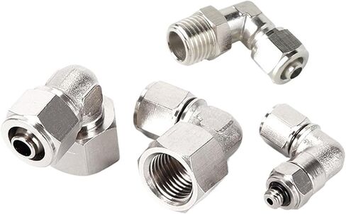 Pneumatic trachea quick twist joint PLF/PL internal and external thread rotating 360 degree PU pipe nylon pipe quick twist joint(PLF6-02) in Saudi Arabia