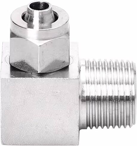 Pneumatic trachea quick twist joint PLF/PL internal and external thread rotating 360 degree PU pipe nylon pipe quick twist joint(PLF6-02) in Saudi Arabia