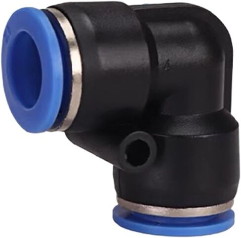 50pcs pv premium air pneumatic التجهيزات 4mm 6mm 8mm 10mm 10mm بلاستيكية توصيلات توصيلات سريعة التحرير وموصلات (PV-8) in Saudi Arabia