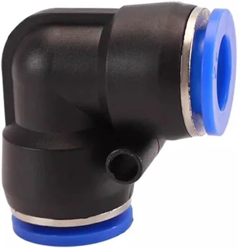 50pcs pv premium air pneumatic التجهيزات 4mm 6mm 8mm 10mm 10mm بلاستيكية توصيلات توصيلات سريعة التحرير وموصلات (PV-8) in Saudi Arabia