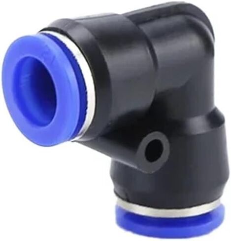 50pcs pv premium air pneumatic التجهيزات 4mm 6mm 8mm 10mm 10mm بلاستيكية توصيلات توصيلات سريعة التحرير وموصلات (PV-8) in Saudi Arabia